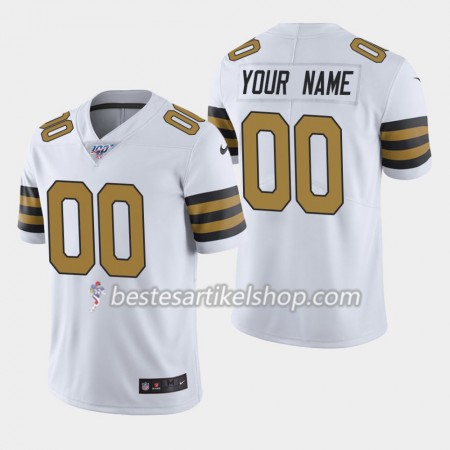 Herren New Orleans Saints Trikot Nike Weiß I 100th - Personalisiert